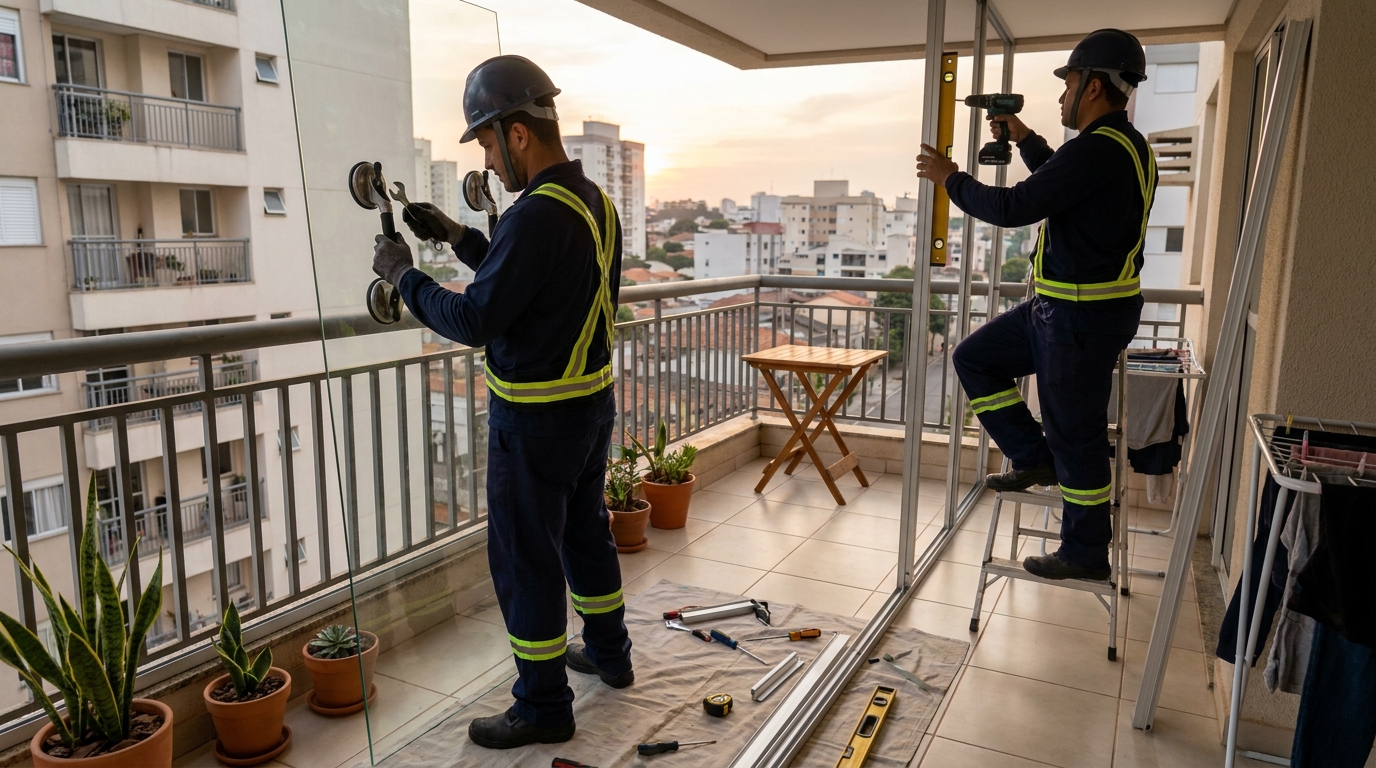 Divisórias em Vidro em Campo Grande‑MS