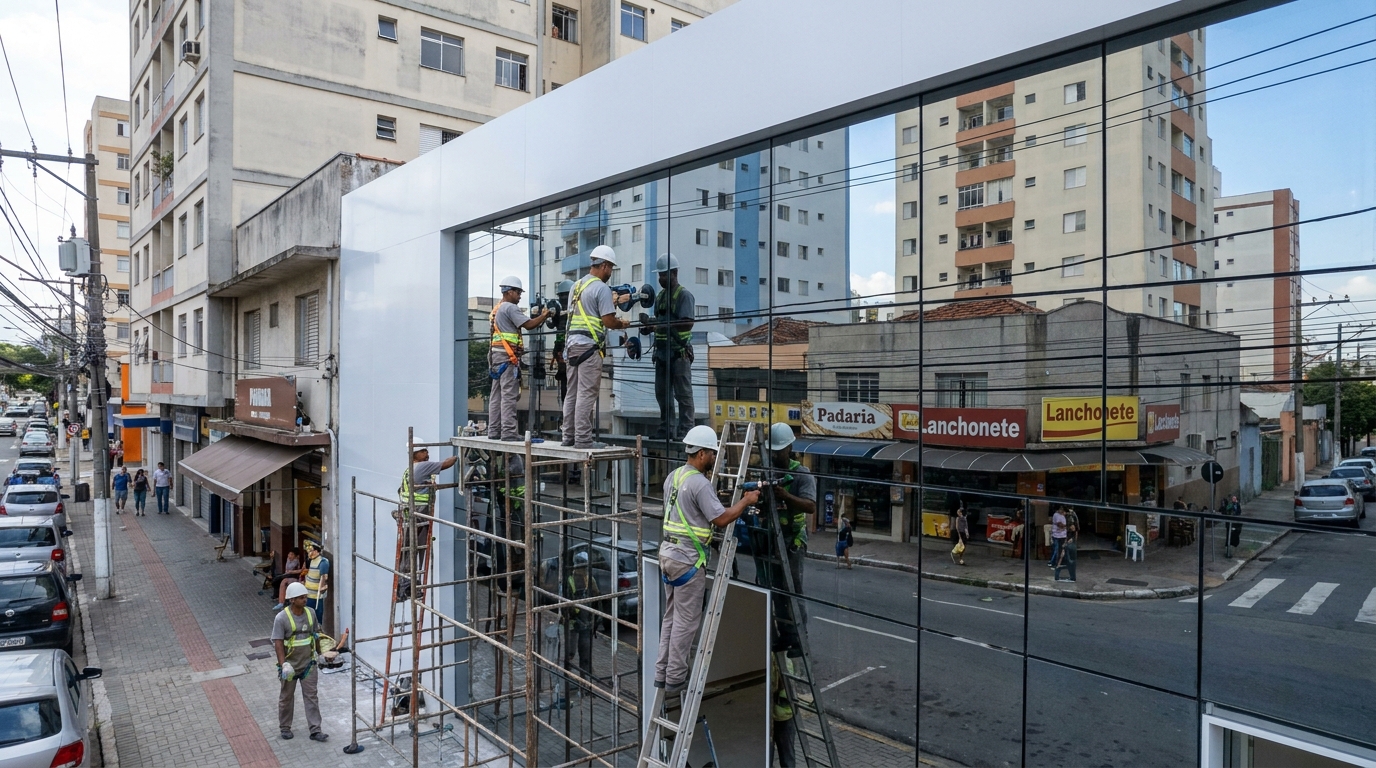 Fechamentos em Vidro em Campo Grande‑MS