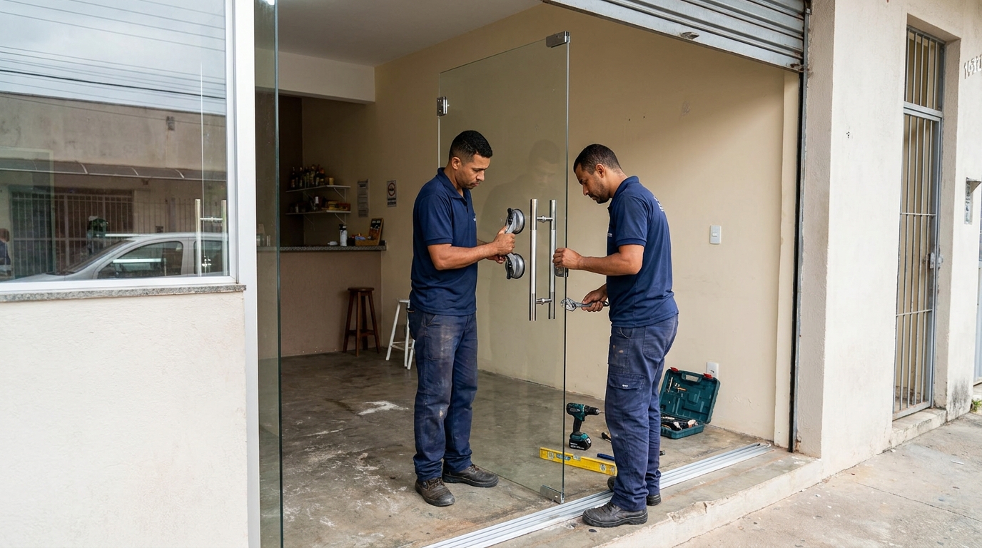 Portas em Vidro em Campo Grande‑MS