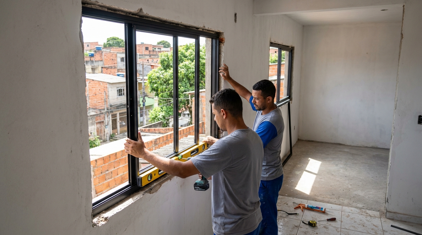 Produção de Portas e Janelas em Campo Grande‑MS