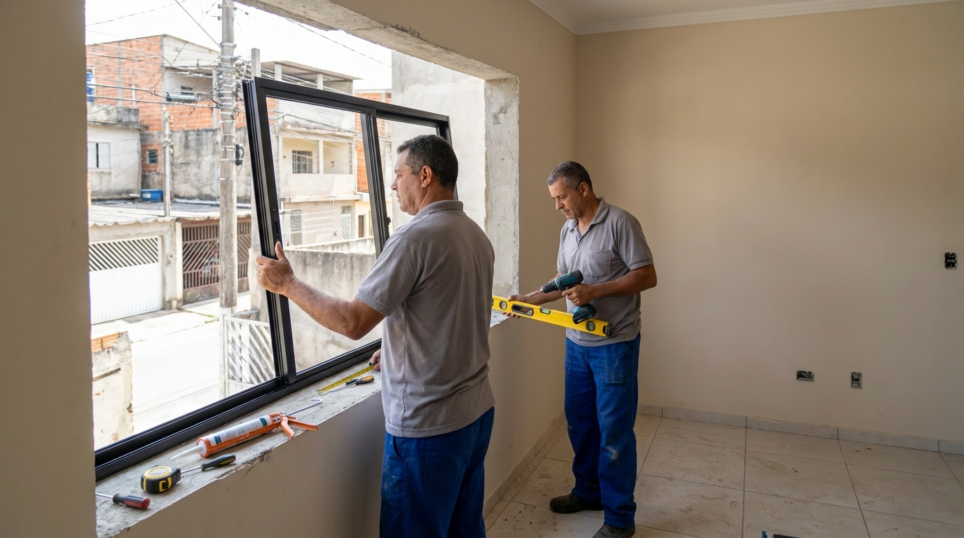 Esquadrias de Alumínio em Campo Grande‑MS